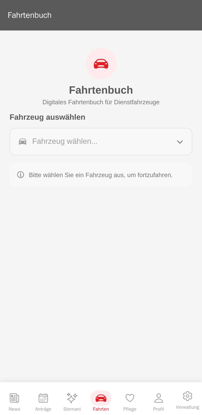 Elektronisches Fahrtenbuch App für ambulante Pflegedienste – finanzamtkonform